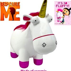 Despicable Me Agnes Grus Fluffy Unicorn Bank. Make saving fun!